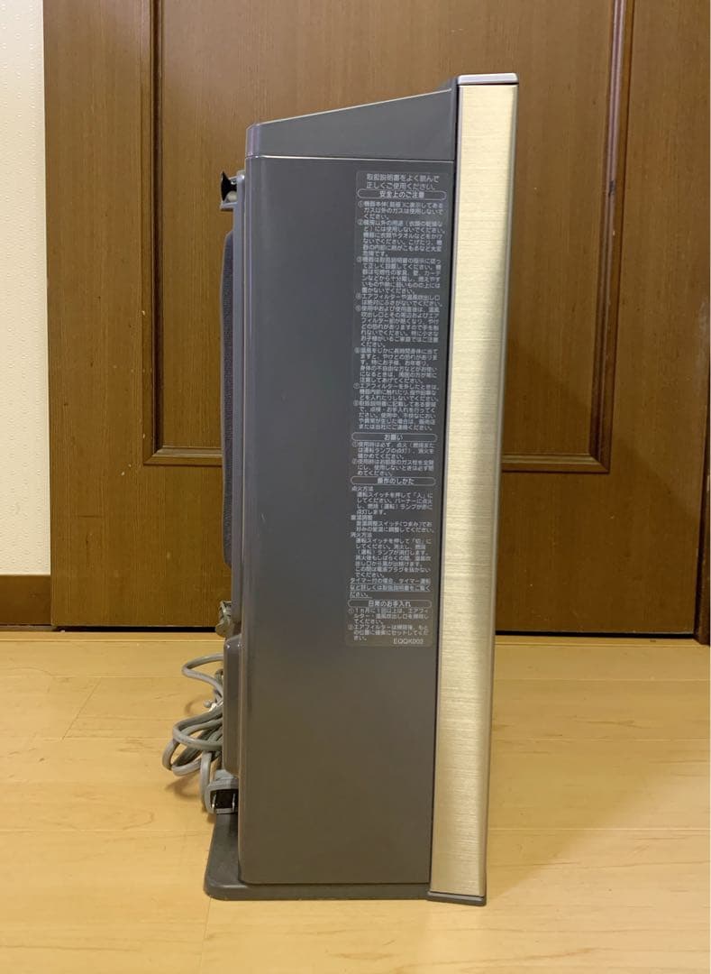 【美品】ノーリツ ナノイー搭載ガスファンヒーター（都市ガス）　GFH-4005D