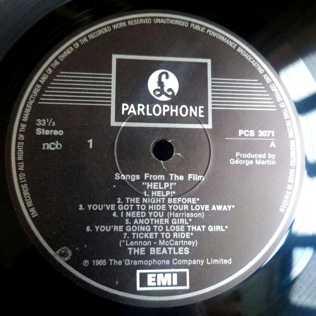 スウェーデン盤THE BEATLES HELP!