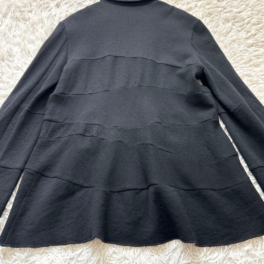 ぽこ　tricot COMMEdesGARCONS　切替ニットジャケット