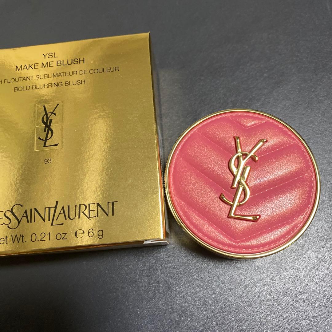 YSL メイクミーブラッシュパウダー S 93 レストレスロゼ イヴサンローラン
