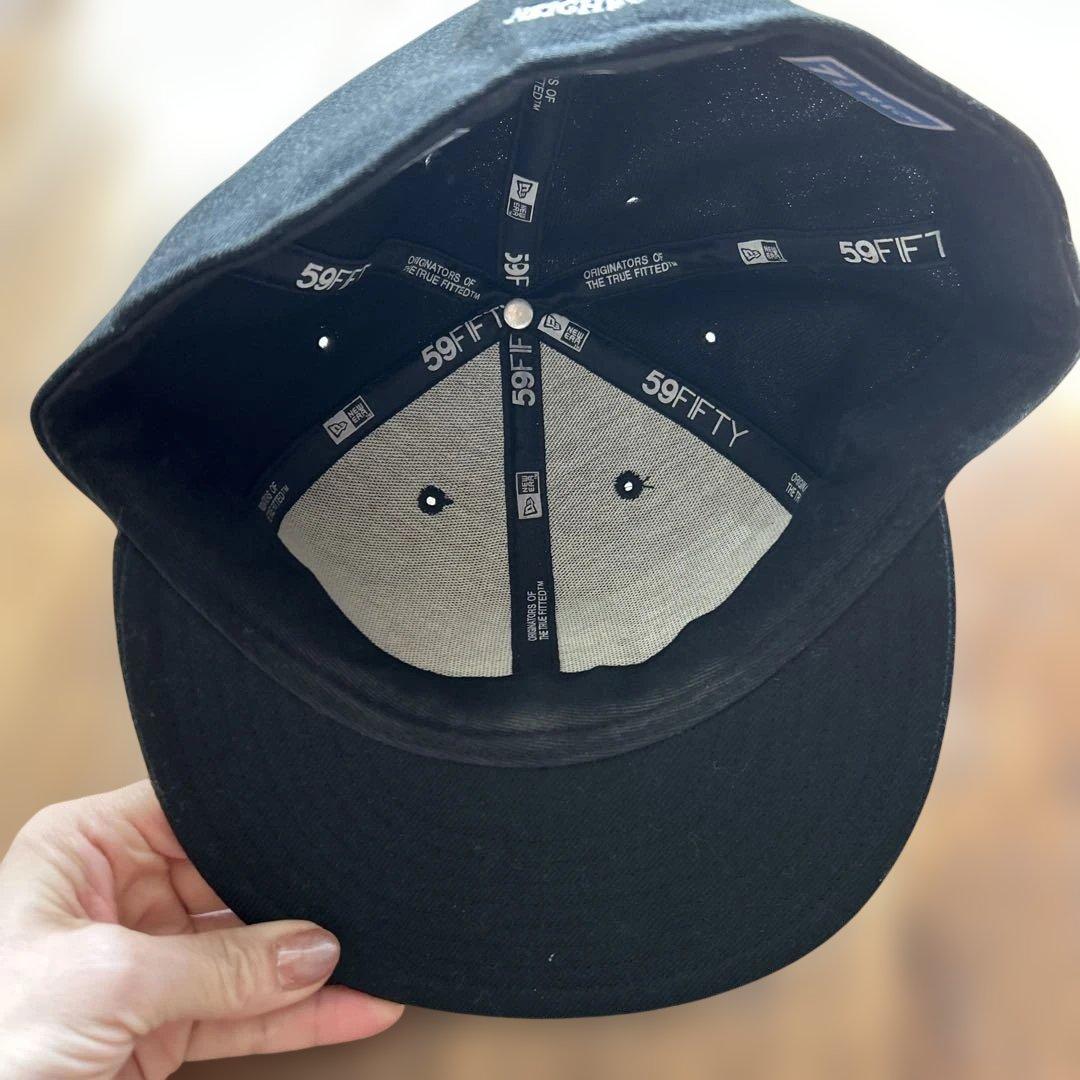 SUPREME 59FIFTY キャップ ブラック 7 1/2