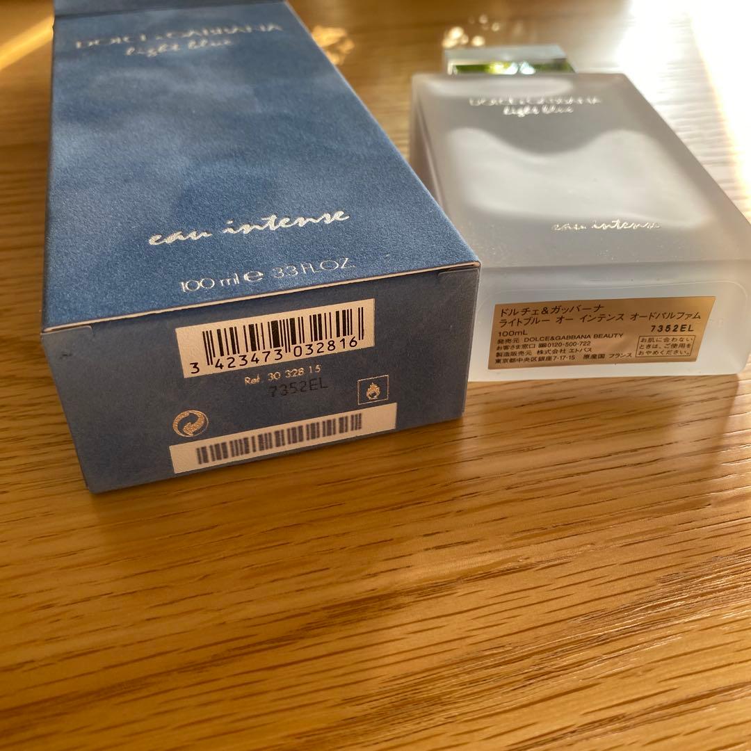 D&G light blue eau intense 100ml 香水