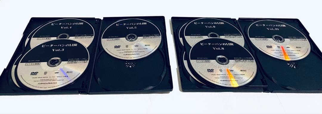 世界名作劇場　ピーターパンの冒険　【全10巻】　レンタル版DVD 全巻セット
