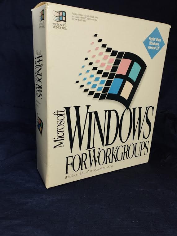 Windows 3.11 for Workgroups 英語版