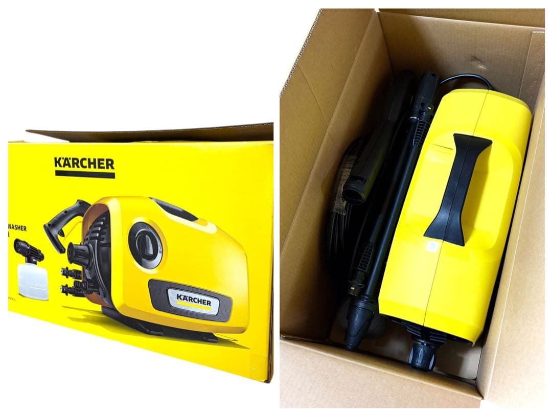 【使用1回】ケルヒャー K2 サイレント 高圧洗浄機 静音 洗車 ベランダ掃除