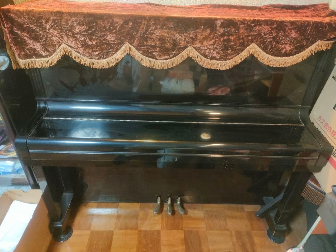 KAWAI アップライトピアノ KU-2D 88鍵 横浜 インシュレータ カワイ