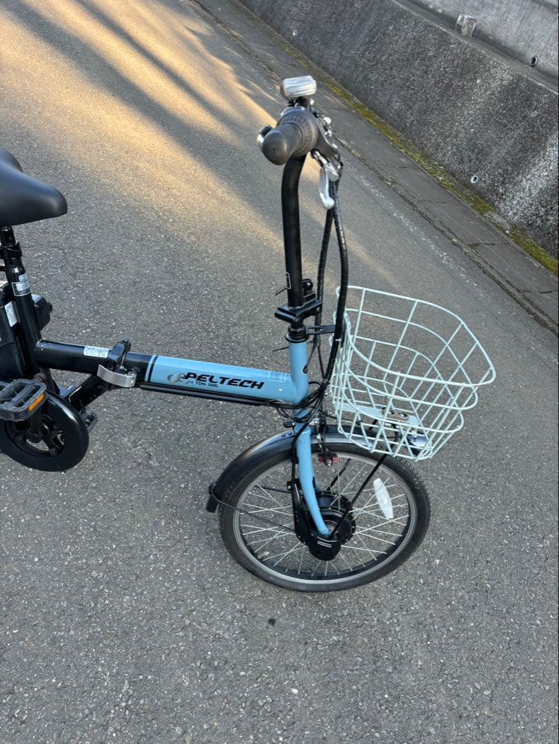 peltech208 折りたたみ電動アシスト自転車