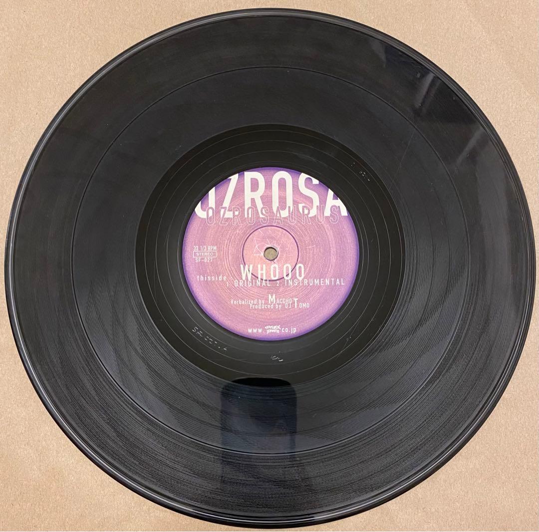 OZROSAURUS WHOOO 12inch レコード 045STYLE人気盤