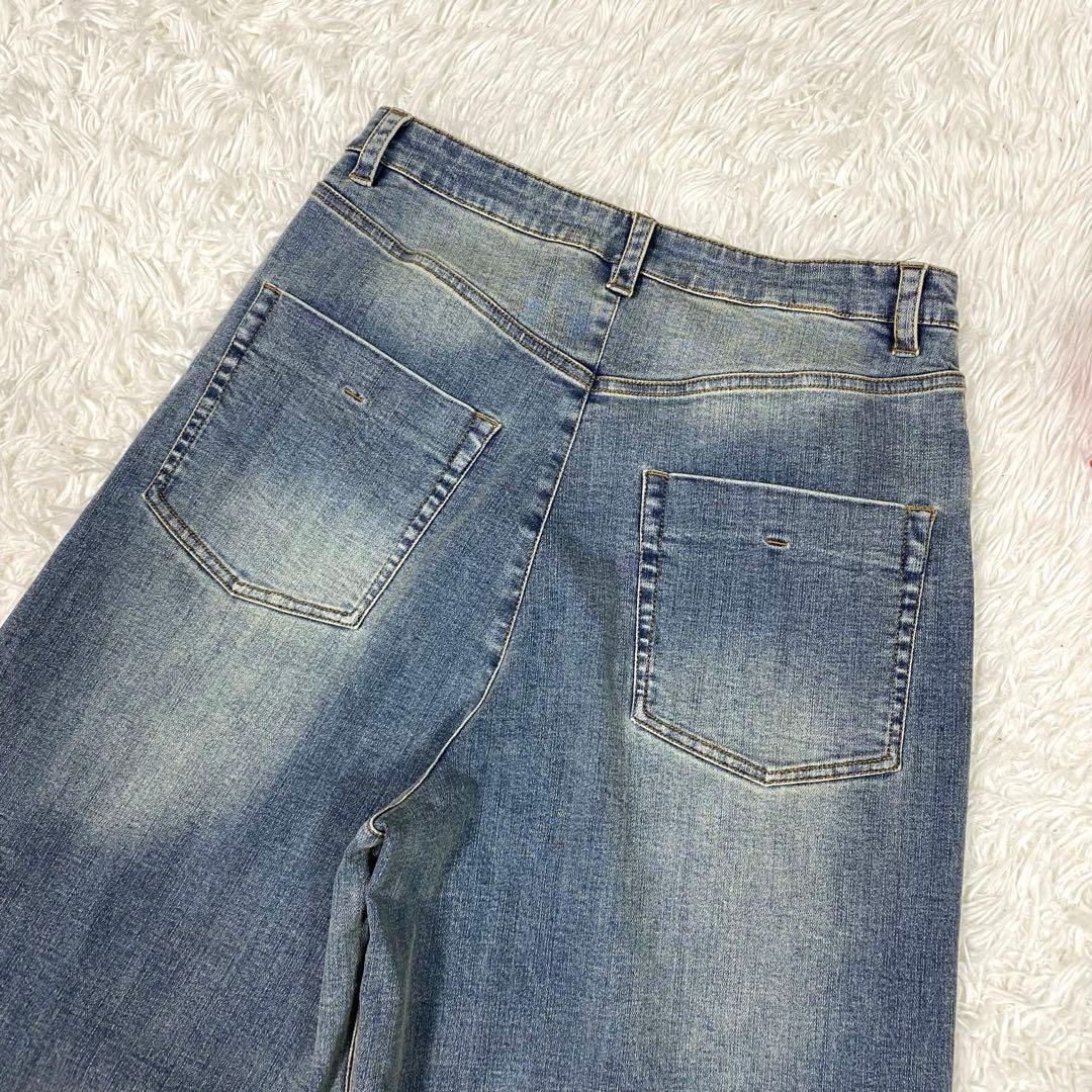 完売品✨ ayane アヤン バレルレッグデニムパンツ　ワイドパンツ　サイズ38