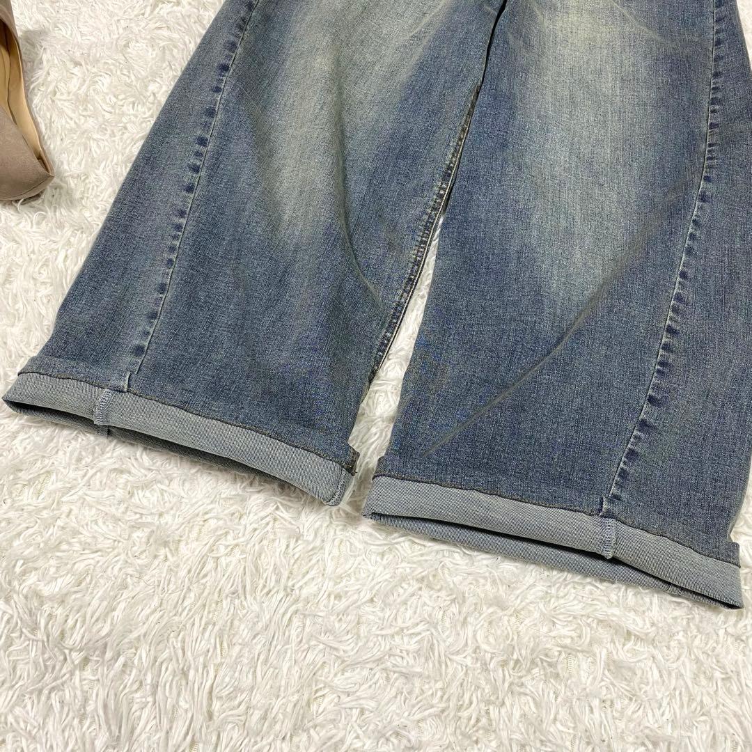 完売品✨ ayane アヤン バレルレッグデニムパンツ　ワイドパンツ　サイズ38