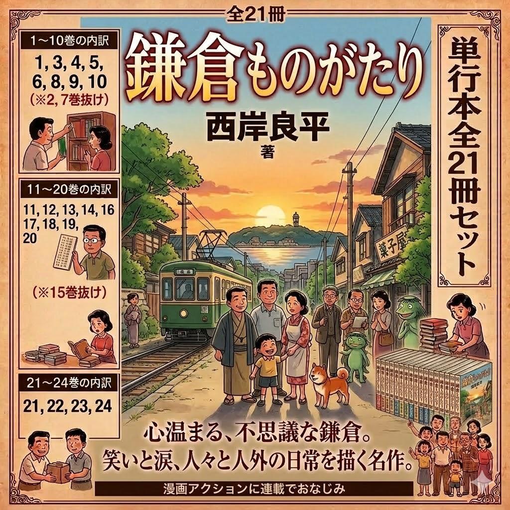 ● 西岸良平 傑作コミック 68冊セット 三丁目の夕日 鎌倉ものがたり ほか ●