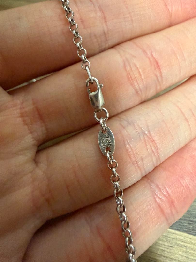 即値下げ交渉可能Chrome Hearts ロールチェーンネックレス　20インチ