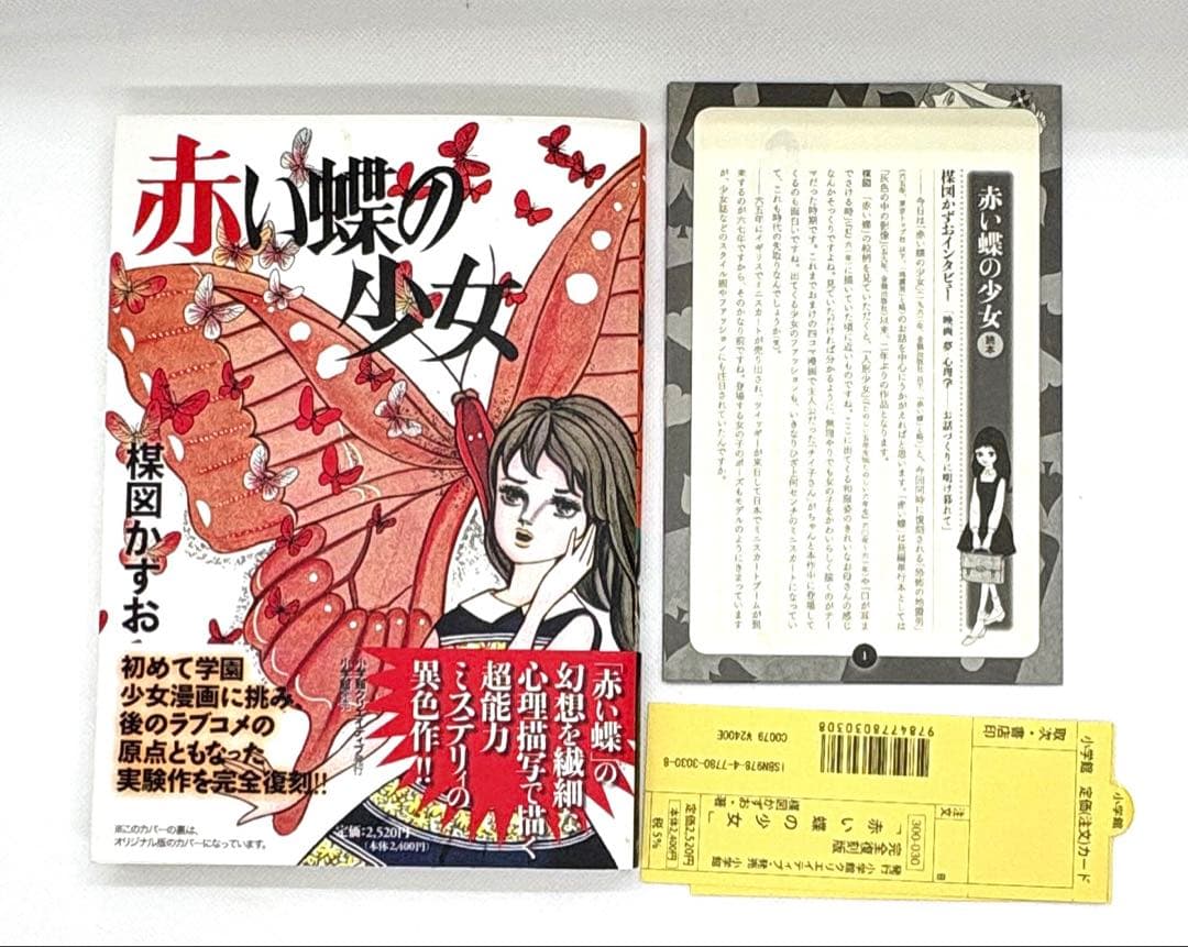 梅図かずお　少年探偵・岬一郎/恐怖の地震男/赤い蝶の少女/雪の花　ほか6冊セット