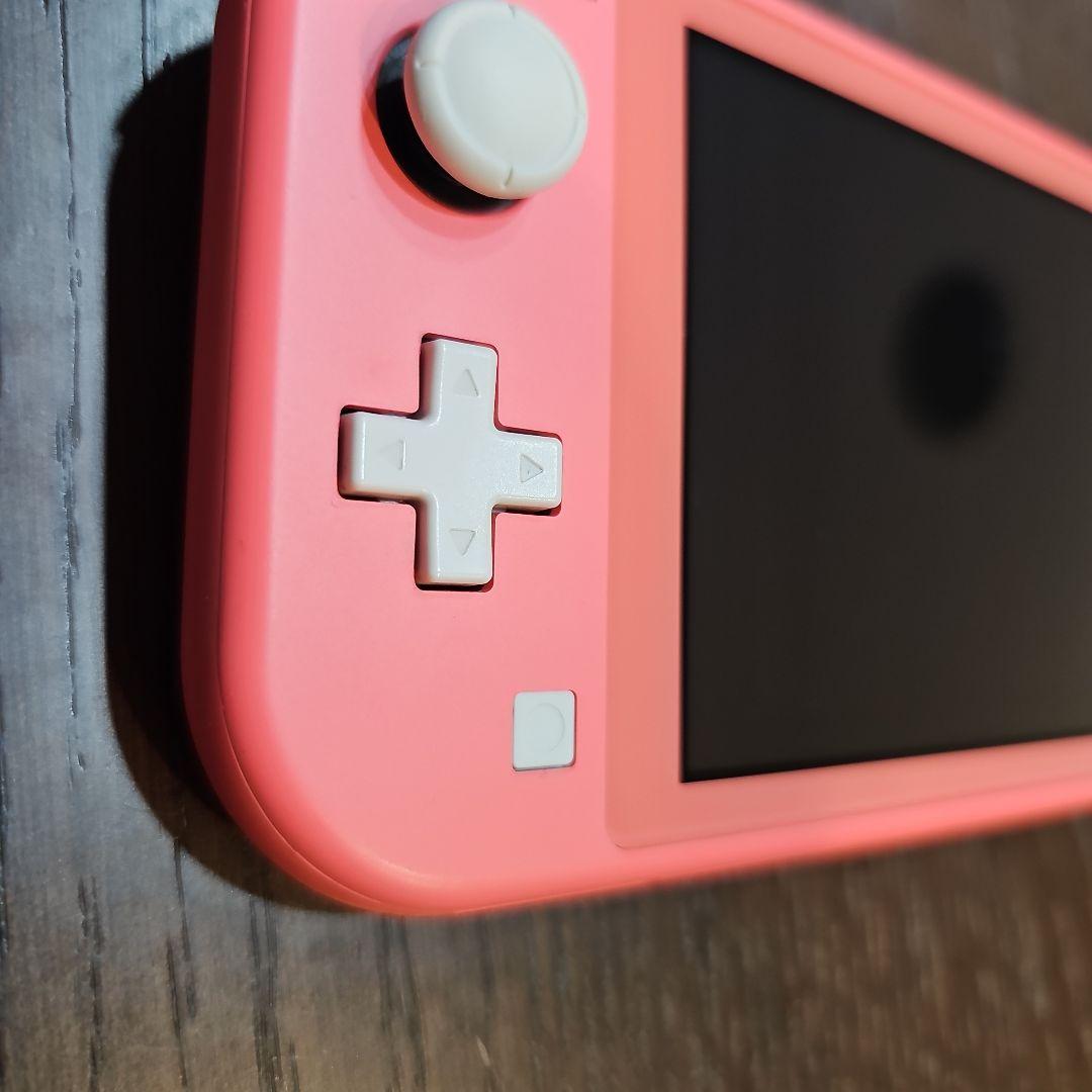 【Nintendo Switch Lite】 コーラルピンク一式