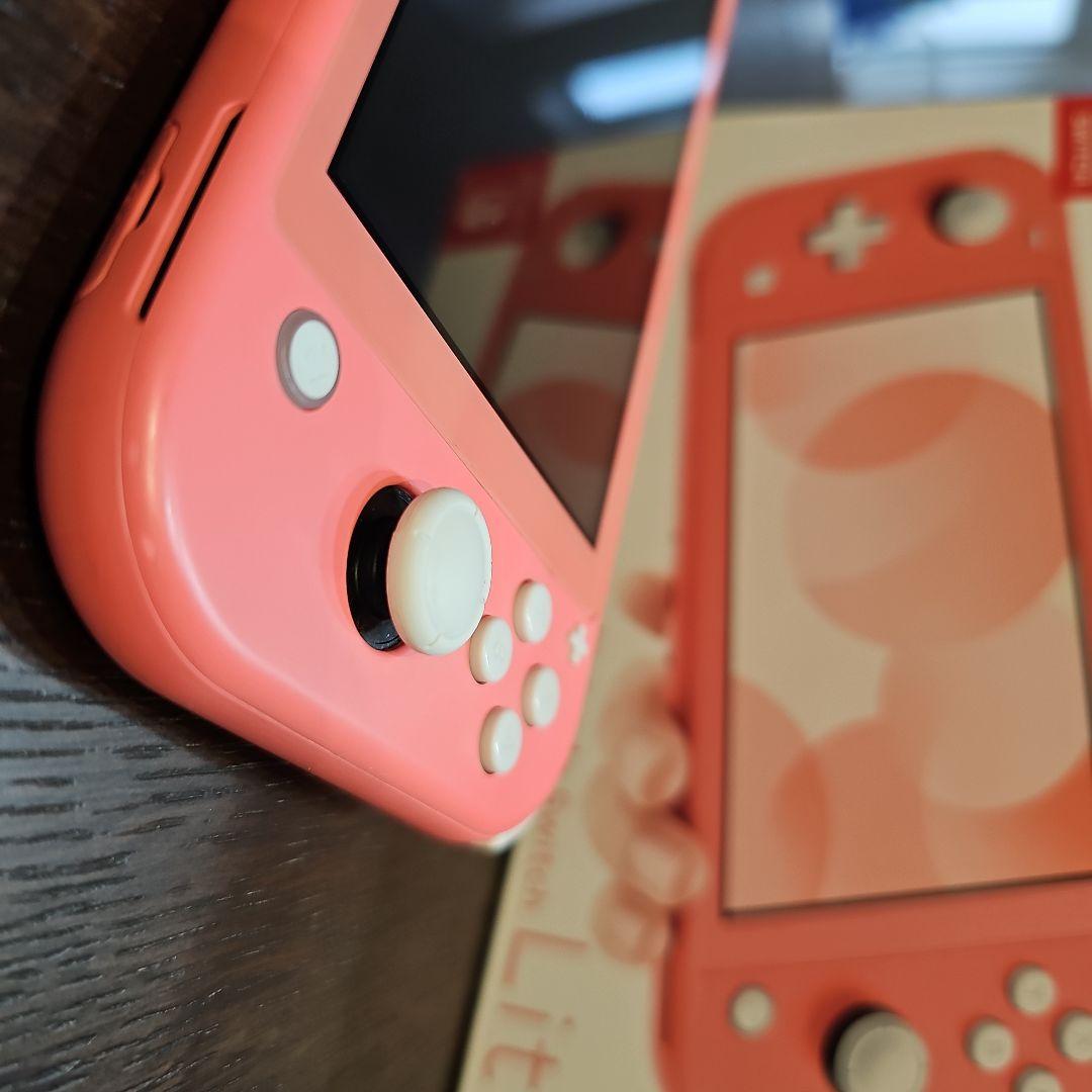 【Nintendo Switch Lite】 コーラルピンク一式