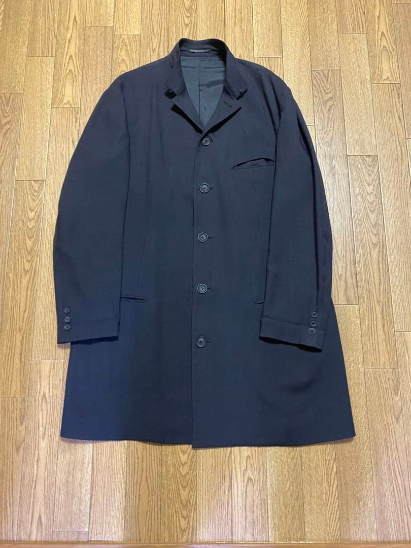 19SS YOHJI YAMAMOTOL24花柄プリント ロングジャケット