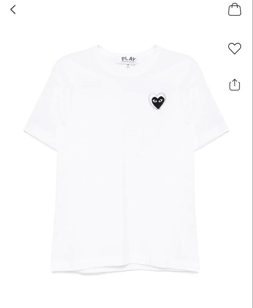 【未使用タグ付き】Play Comme des Garcons