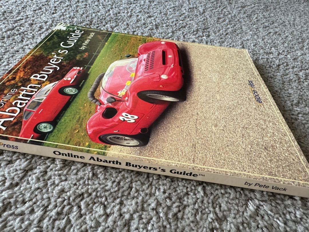 アバルト　バイヤーズガイド　洋書　ABARTH
