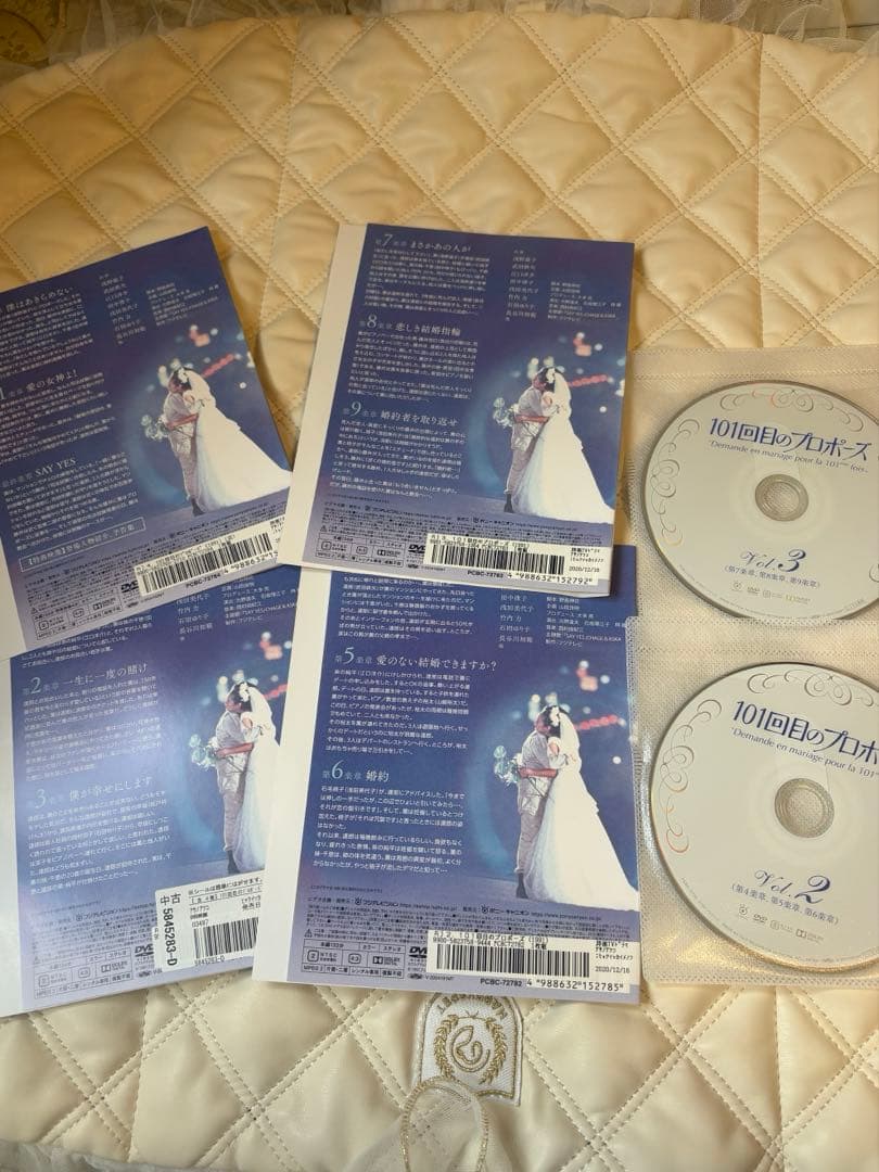 【101回目のプロポーズ】全12話 DVD レンタル落ち再生確認済 浅野温子