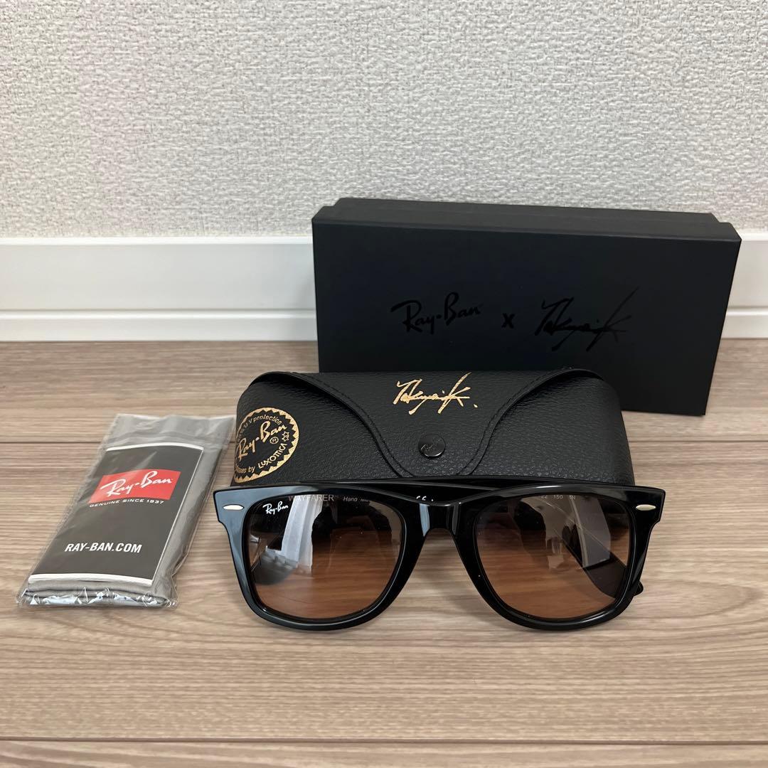 【未使用級】正規 Ray-Ban × 木村拓哉 サングラス ウェイファーラー