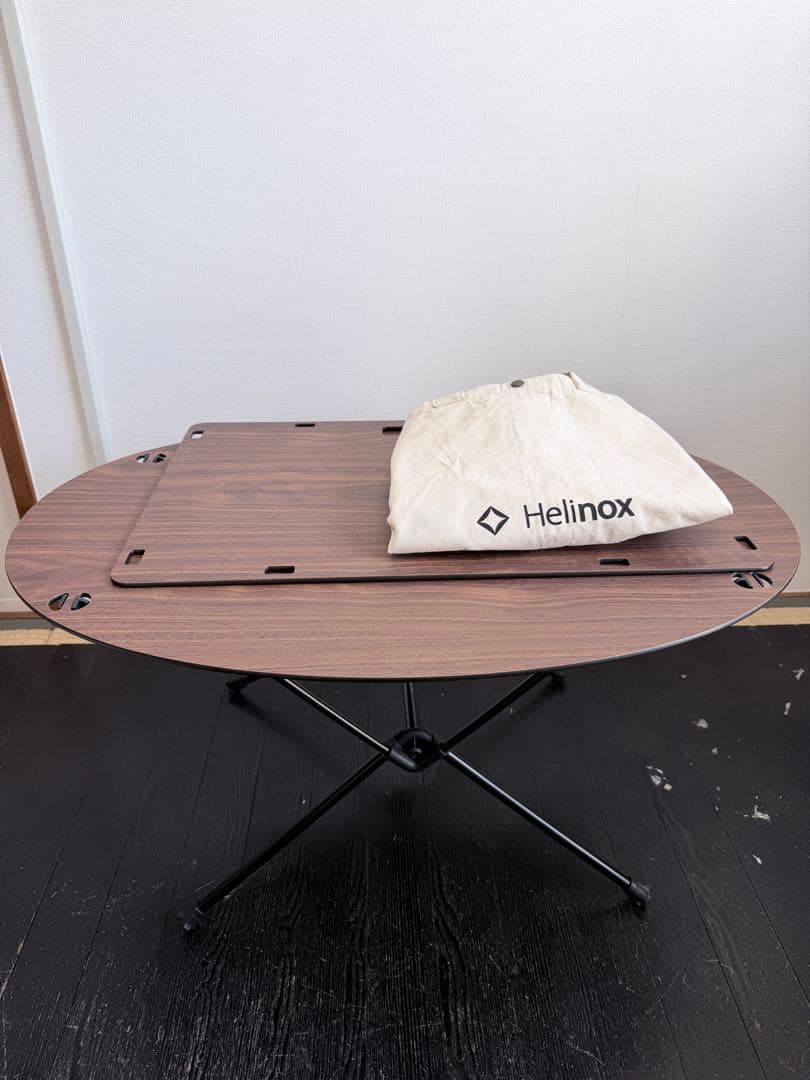 Helinox ヘリノックス テーブルワン ソリッドトップ ウォールナット