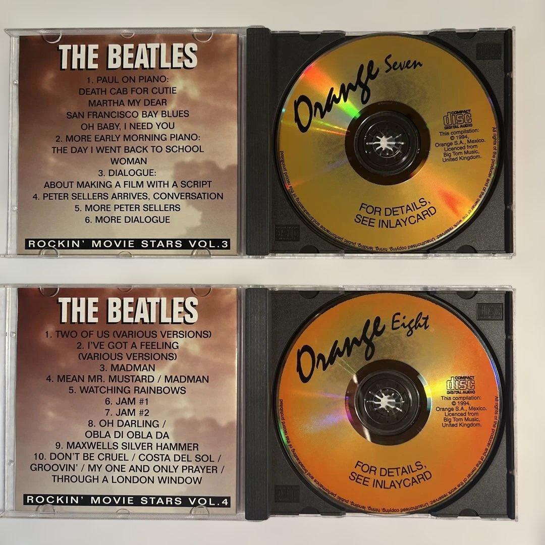 【THE BEATLES】ROCKIN' MOVIE STARS 全8巻セット
