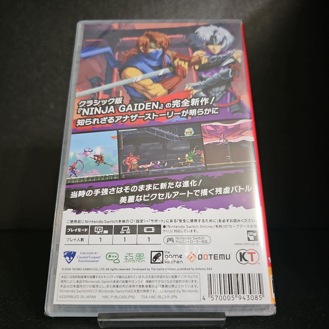【新品】スイッチ NINJA GAIDEN Ragebound 特典付き