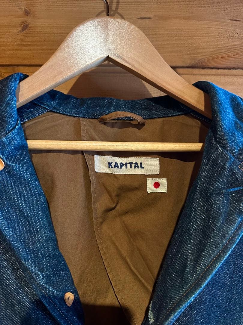 【希少】KAPITAL デニム カバーオール キャピタル　サイズ4