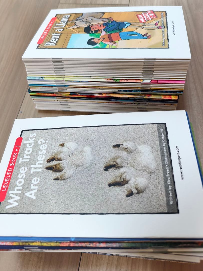 英語絵本Raz ReadingA~Z LEVELED BOOK J / 87冊