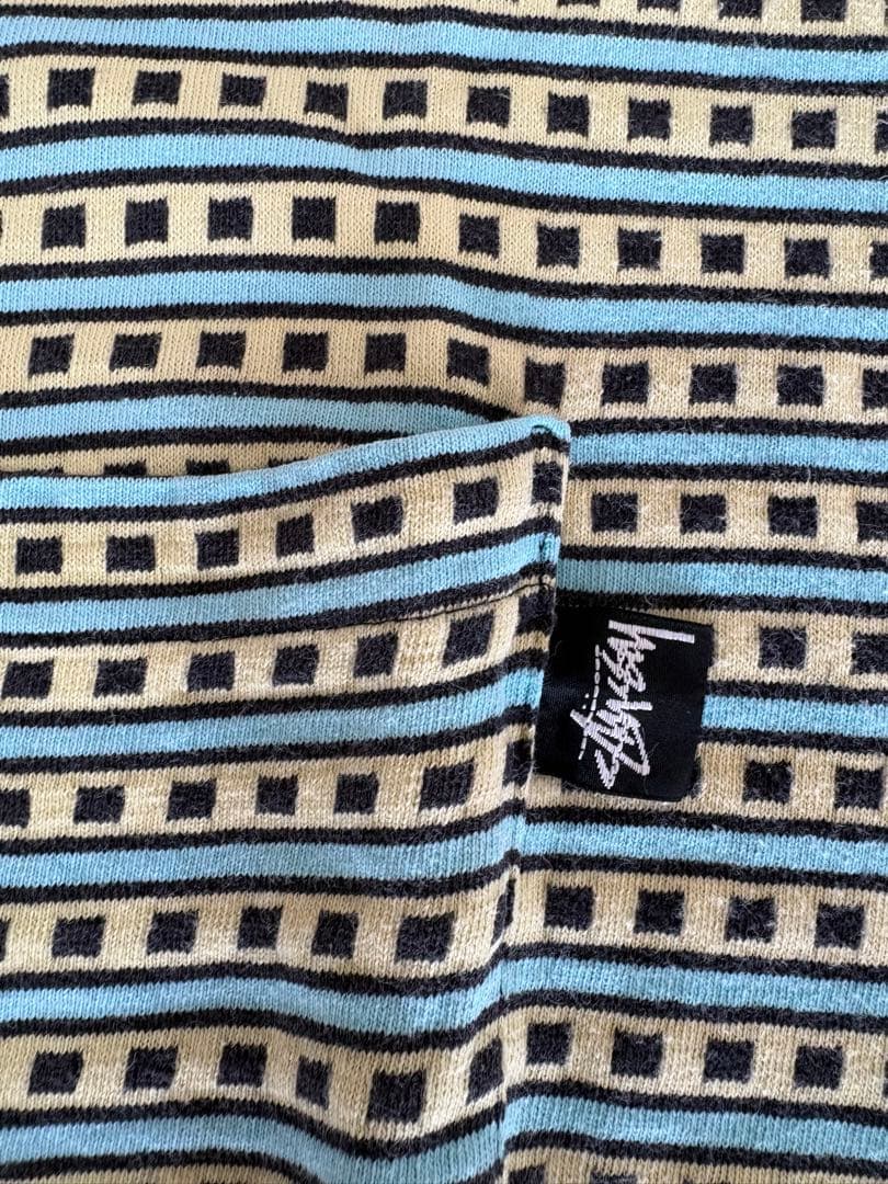 OLD STUSSY (80's) T-shirt (Tomtom柄)