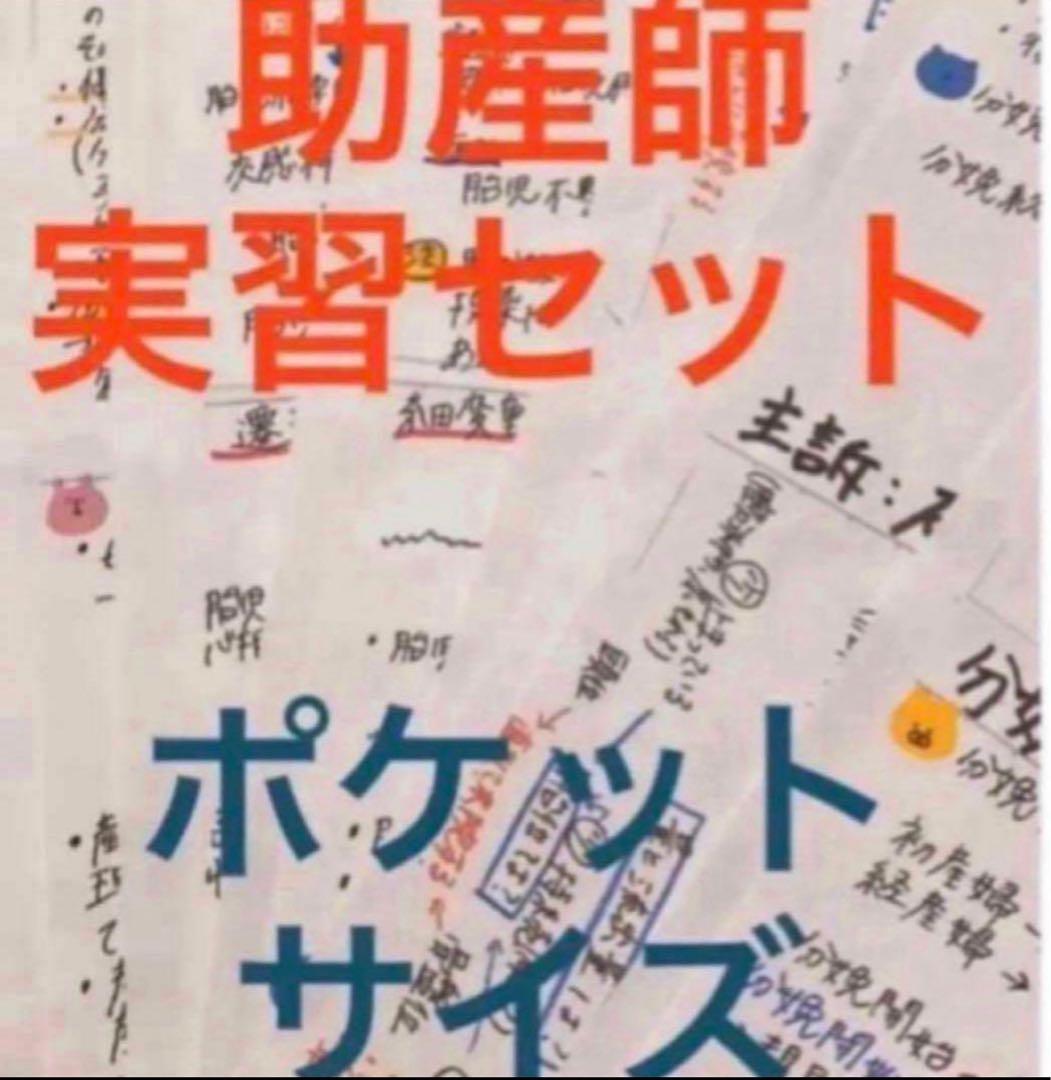 助産師・助産学生　実習乗り切りセット　ポケットサイズ　助産師国家試験