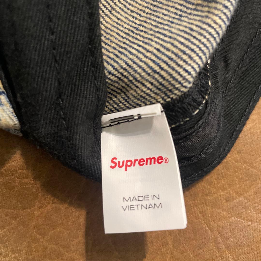 豆柴★★Supreme Denim Camp Cap