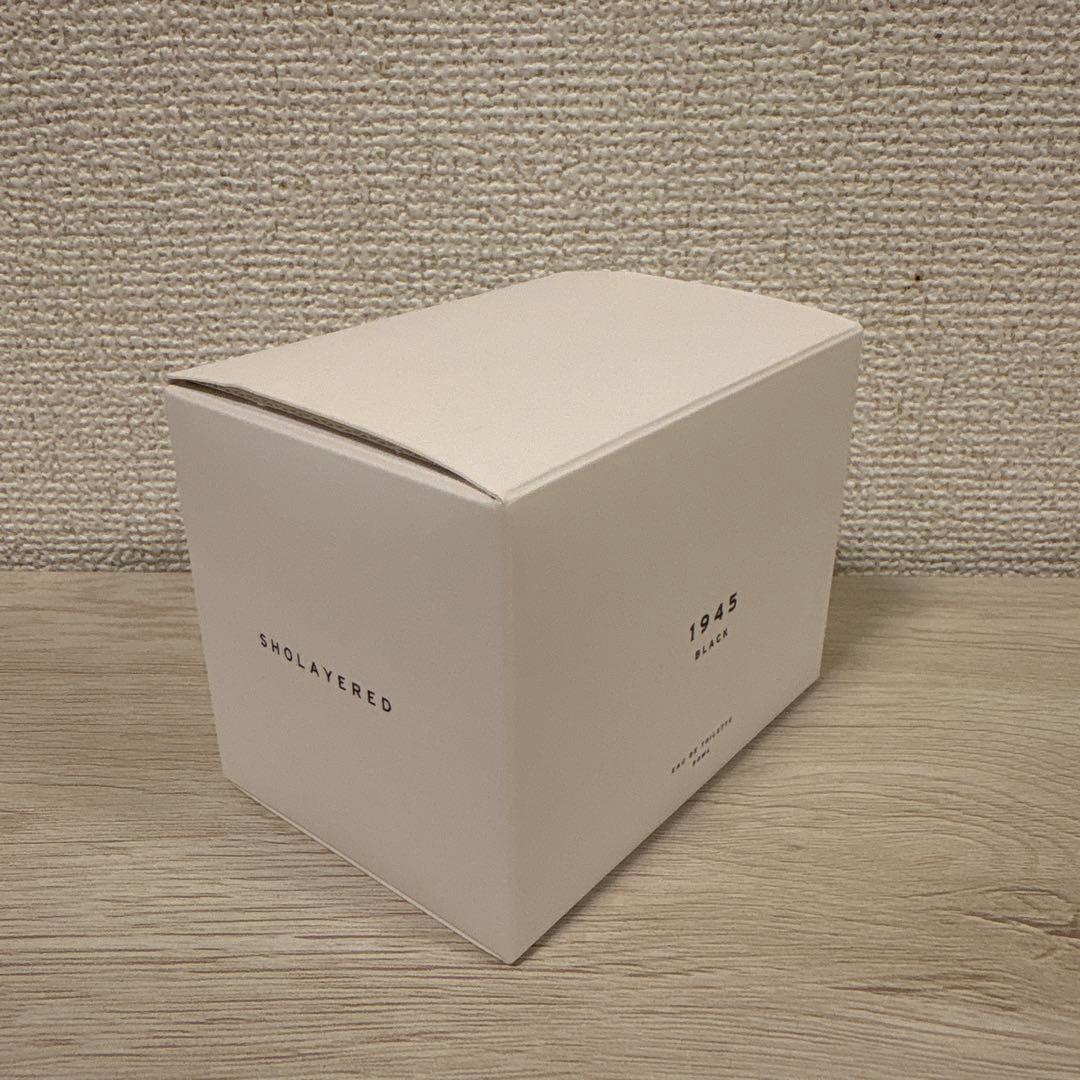 ✨新品未使用品✨ SHOLAYERED 1945 オードトワレ ブラック50ml