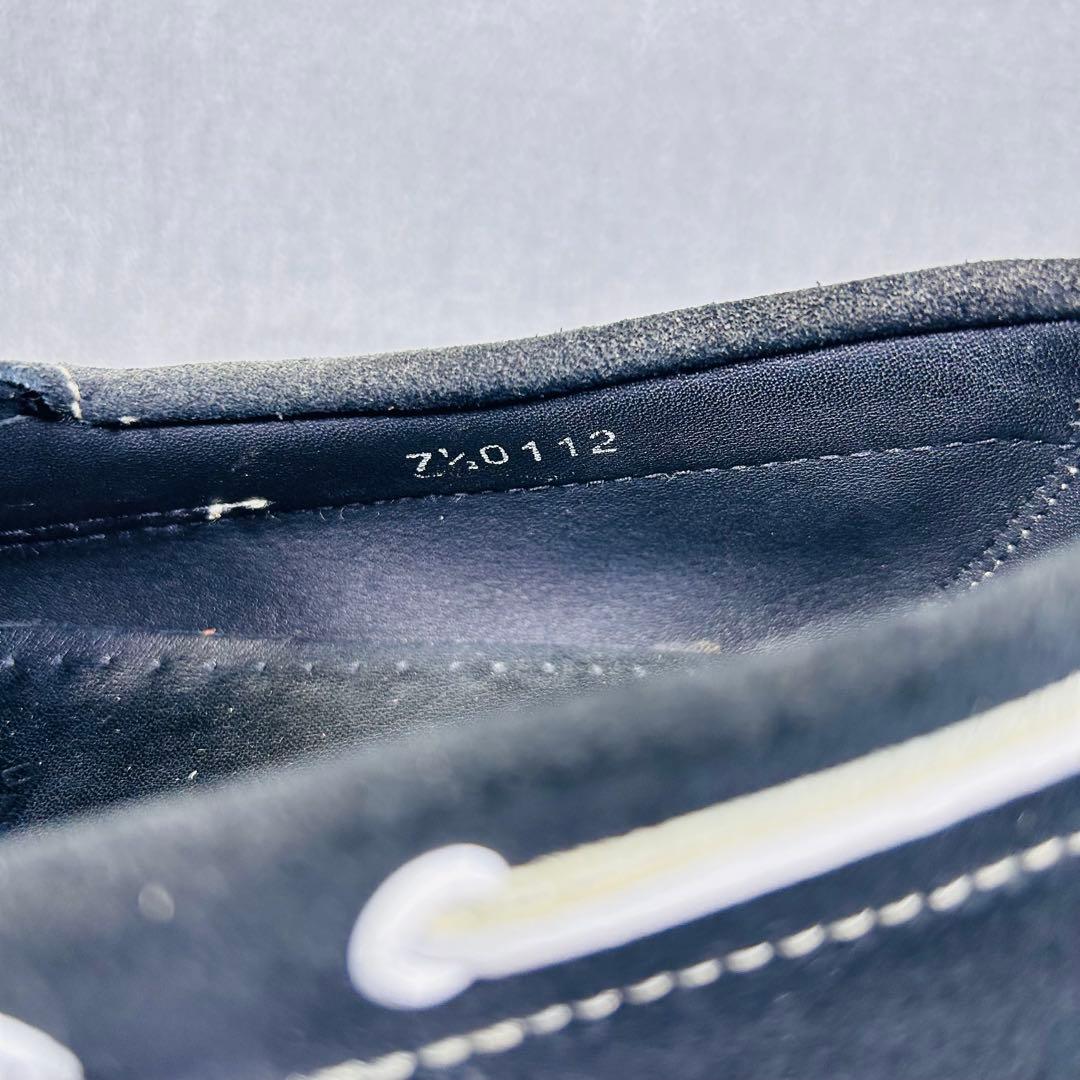 Paraboot パラブーツ ✨スエード デッキシューズ ブラック 26