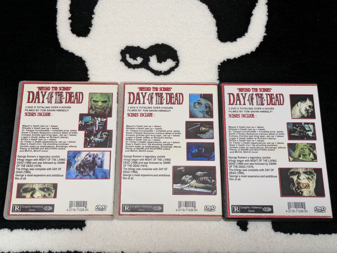 「死霊のえじき」超貴重メイキング DVD トム・サヴィーニ ゾンビ