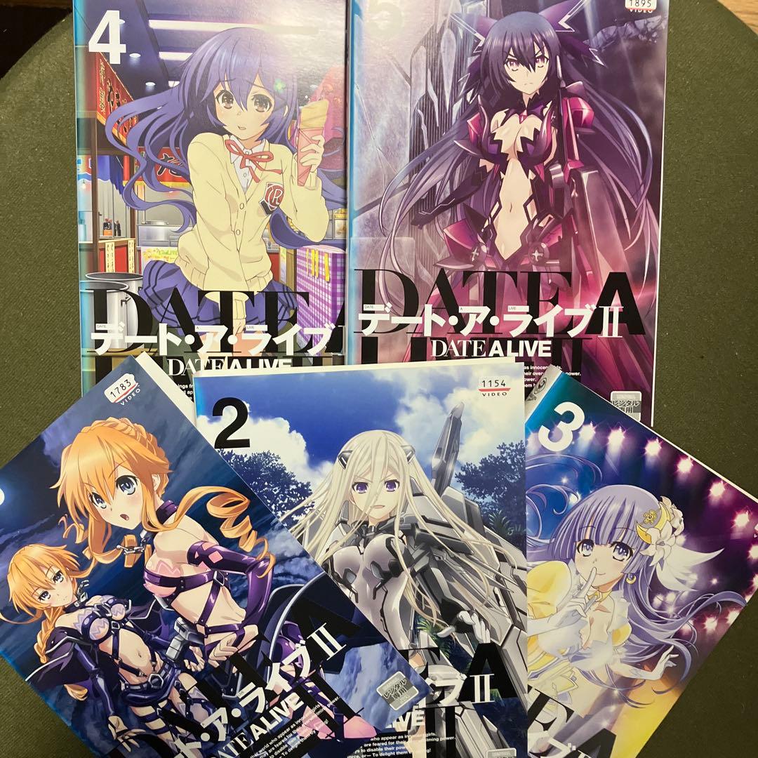デート・ア・ライブ Ⅰ/Ⅱ/Ⅲ　DVD全17巻(レンタル落ち)セット販売