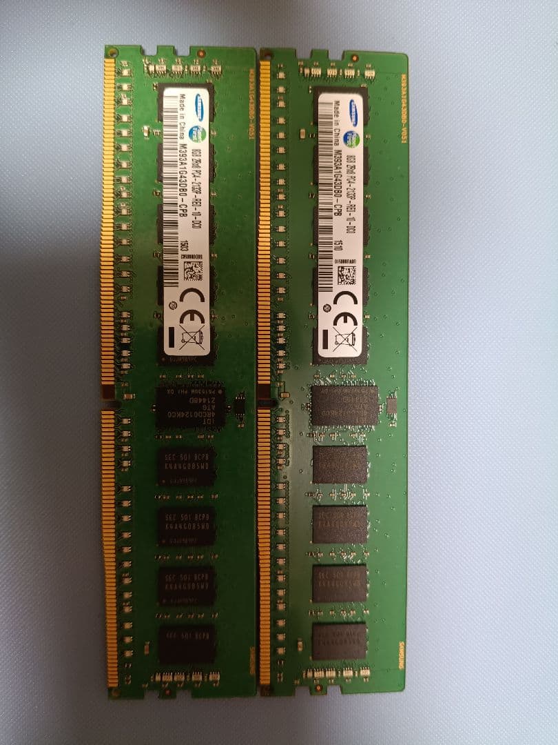 ぜ*ん様 Samsung 8GB×2枚 (計16GB) DDR4-2133 RD