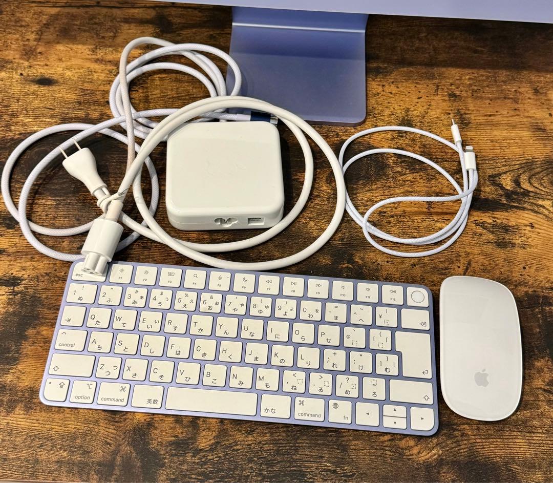 iMac 24インチパープル　M1チップ