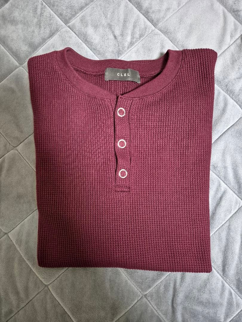 本日セール終了【CLEL】ファンクショナリー サーマルTシャツ2種(レット)
