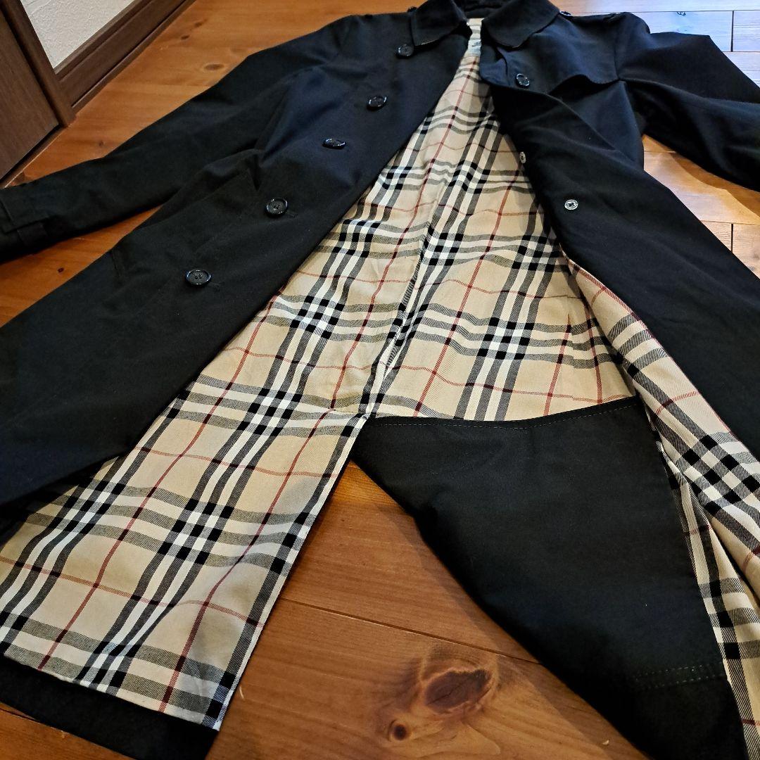 BURBERRY バーバリー トレンチコート レディース ブラック 黒