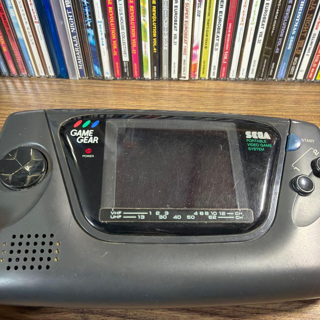 （ジャンク）セガ ゲームギア　ソフト2本　テレビチューナー