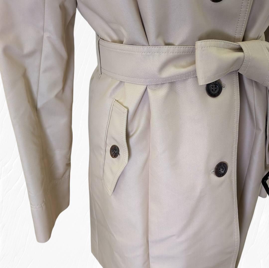 DAKS ダックス トレンチコート ベージュ系 ライナー付 ４２サイズ