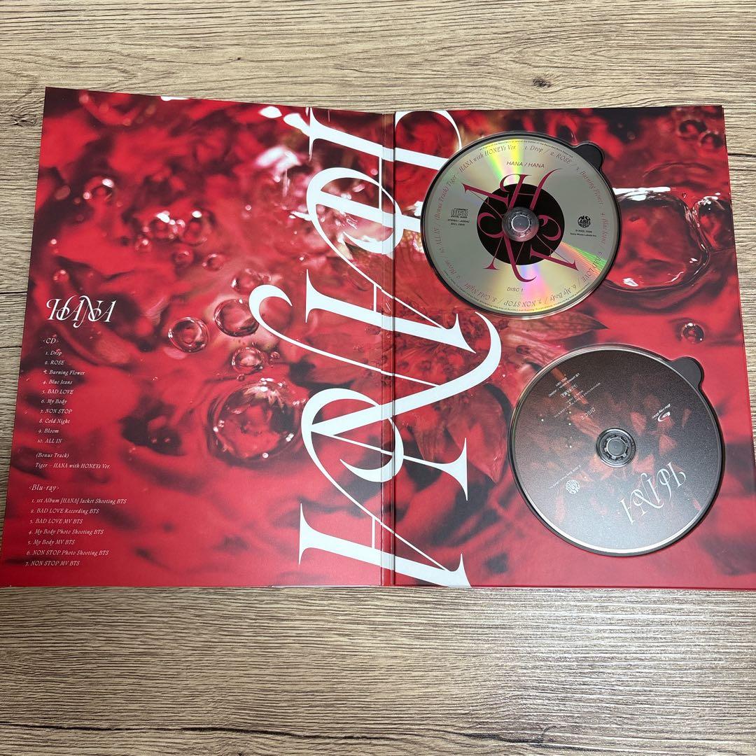 HANA 1st album アルバム 完全生産限定盤 CD+Blu-ray盤