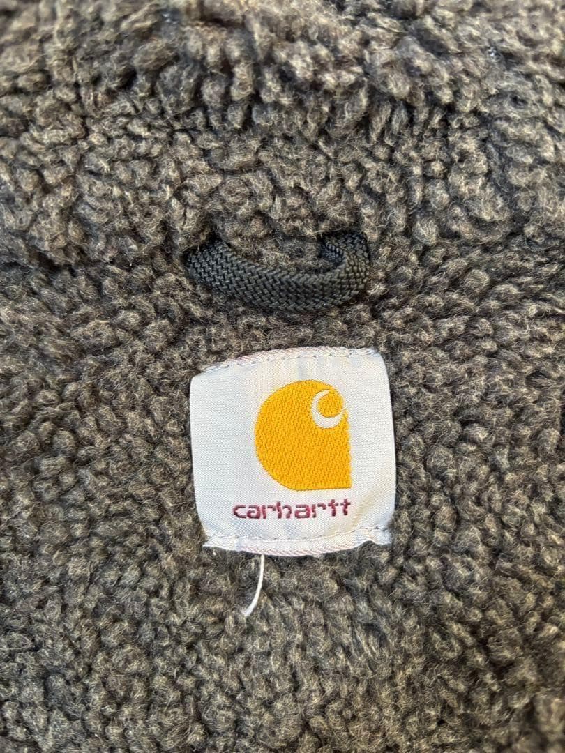 Carhartt カーハート 革タグ　ダック地　裏ボア　シエラジャケット