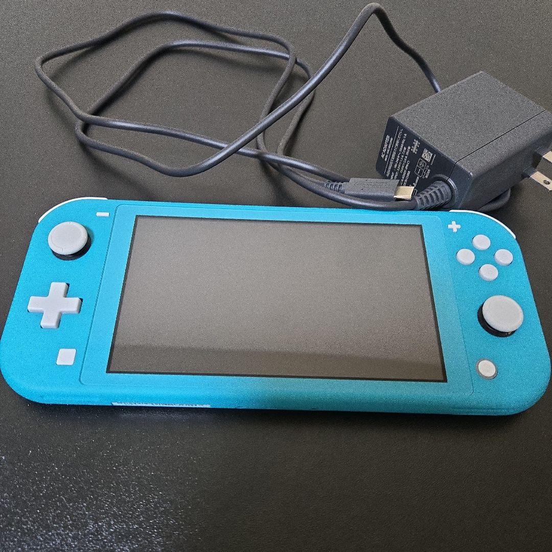 Nintendo Switch Lite ターコイズ 本体 充電器付き