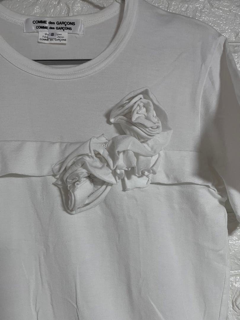 COMME des GARCONS Tシャツ 花 コムデギャルソン