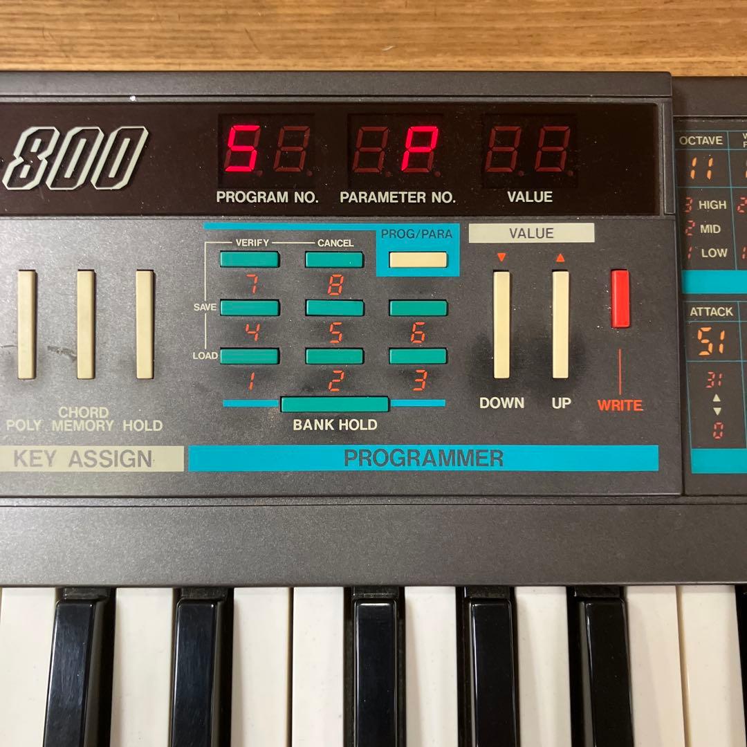 【ジャンク】KORG POLY-800 シンセサイザー　修理　部品取り