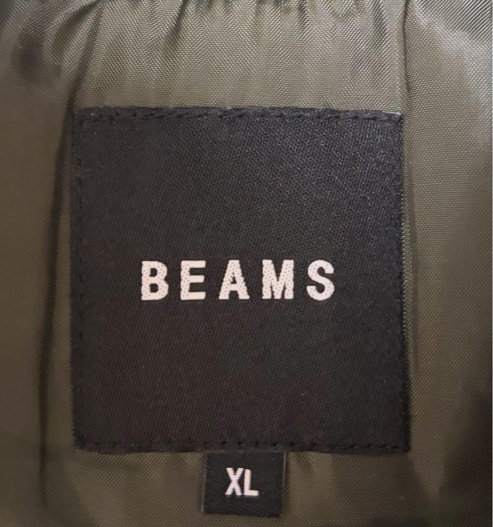 BEAMS ビームスMA-1ジャケット オーバーサイズ　グリーン