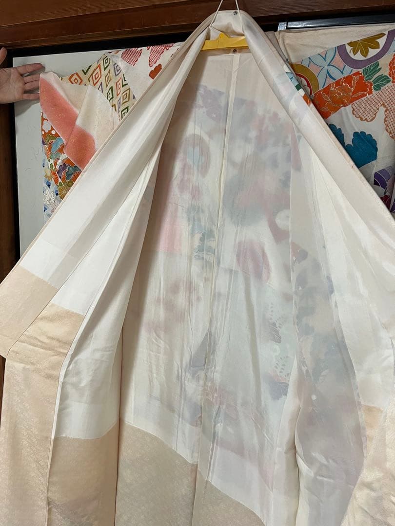 振袖一式 長襦袢 帯 帯締 髪飾り収納ケース付き