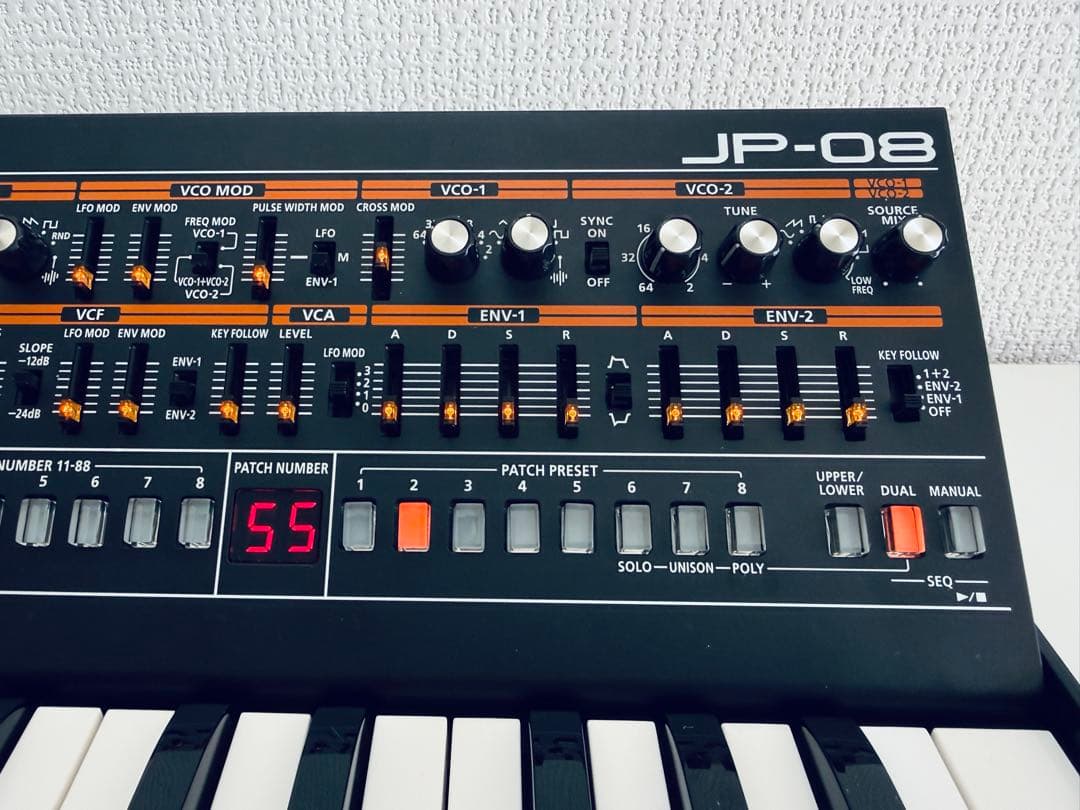 鍵盤楽器 roland boutique JP-08 + K-25M dtm daw